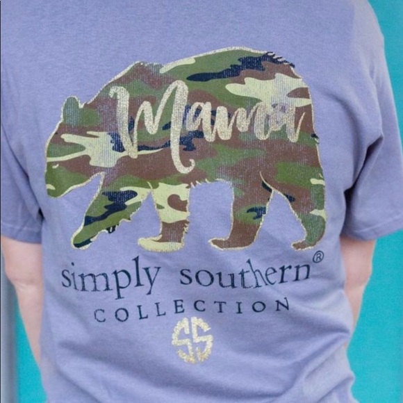camo simply southern shirt